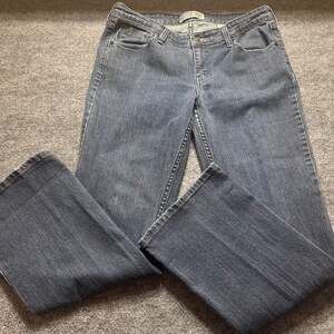 Vintage Y2K Levi Strauss Women Low Rise Bootcut Denim Jeans Sz12M Dark Wash